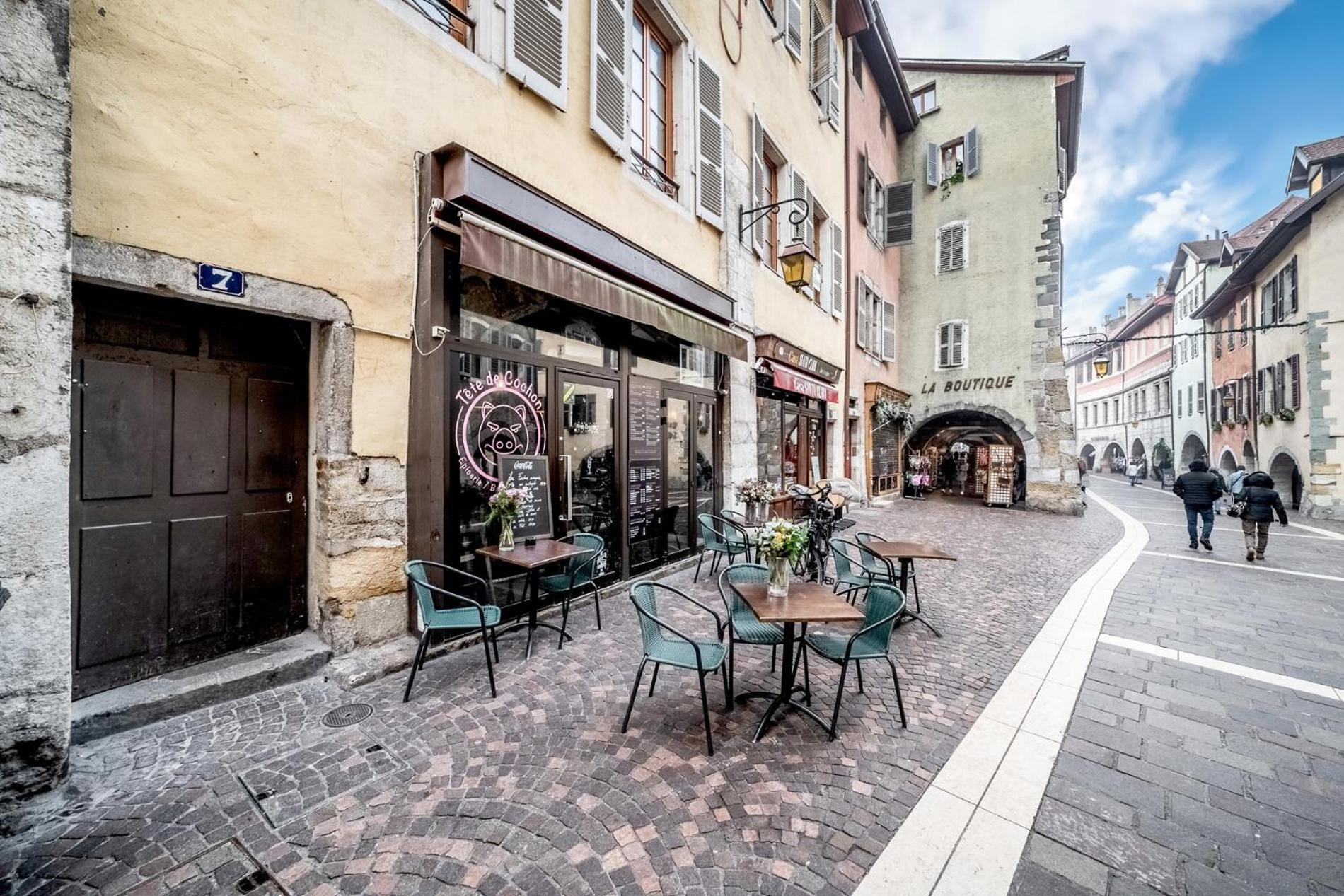 Coeur Vieille Ville Annecy Bagian luar foto